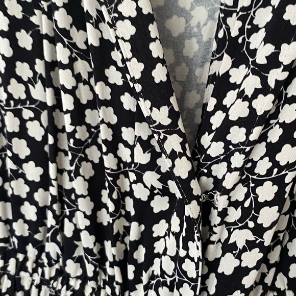 Beautiful, brand new black & white paisley romper from Anthropologie. - Picture 2 of 6